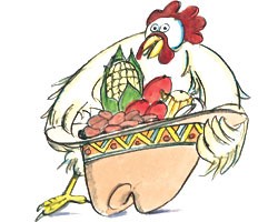 Slow-cooked Southwestern chicken chili