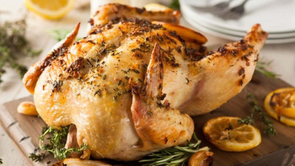 Low-Sodium Herb Roasted Chicken Recipe