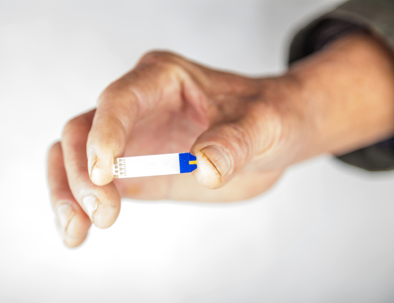 blood sugar test strip