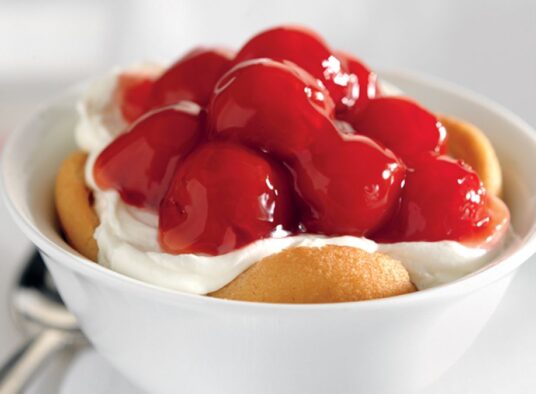 Cherry Bowl Cheesecakes