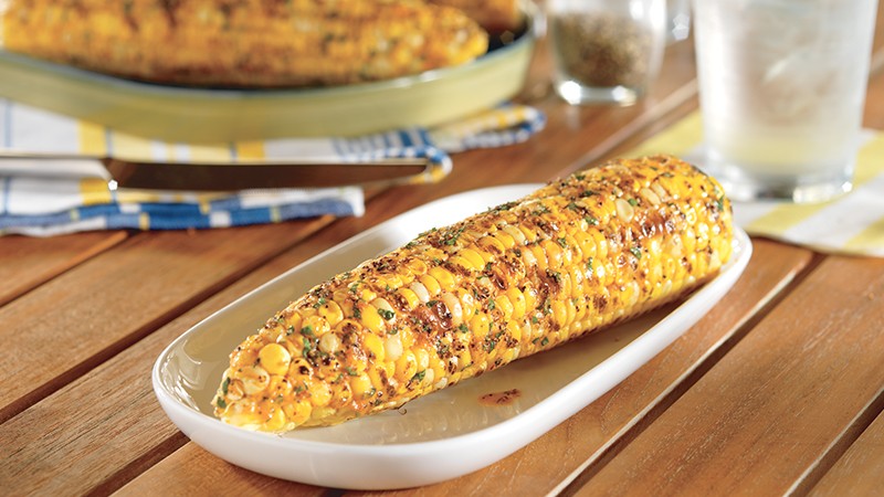Grilled Corn on the Cob with Buttery Citrus Spread