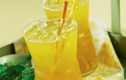Mint-Green Tea Coolers