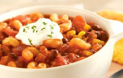 Turkey Vegetable Chili Mac Recipe