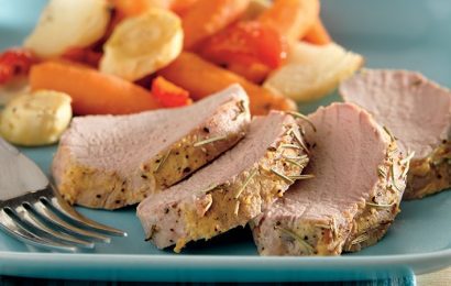 Rosemary Roast Pork Tenderloin and Vegetables