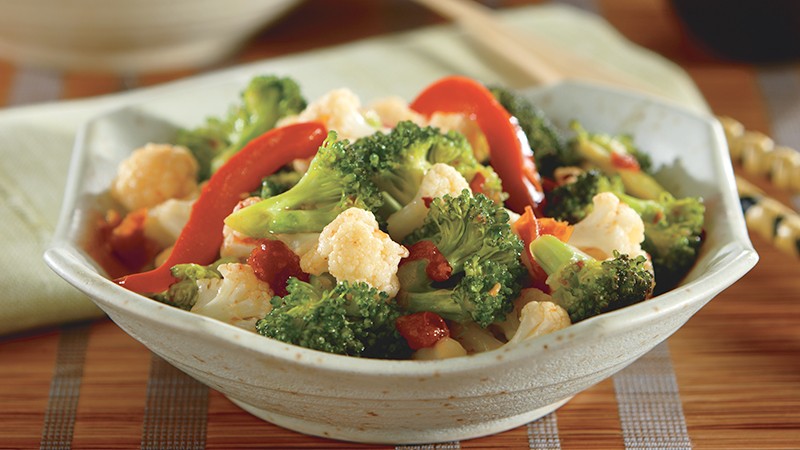 Broccoli & Cauliflower Stir-Fry