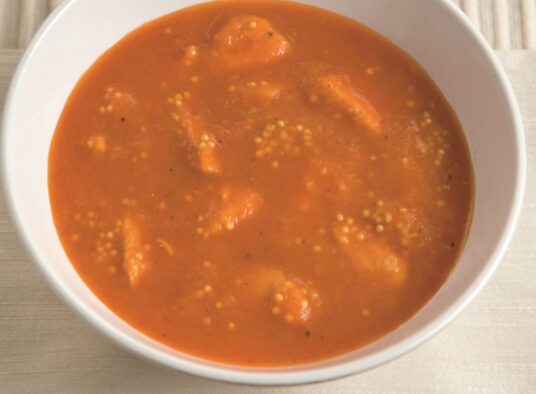 Butternut Squash and Millet Soup