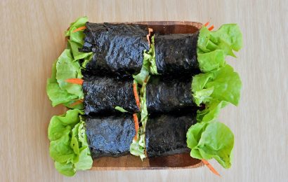 Salmon Seaweed Wraps