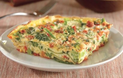 Zucchini-Tomato Frittata