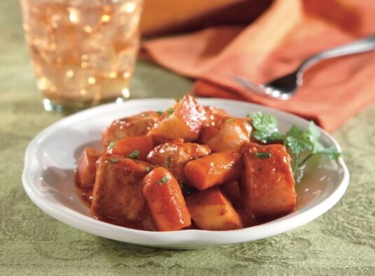 Spiced Pork and Apple Stew