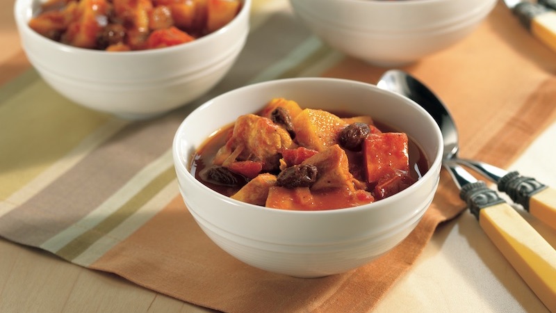 Curried Chicken and Winter Vegetable Stew