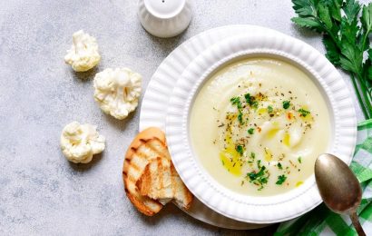 Creamy Potato-Cauliflower Soup