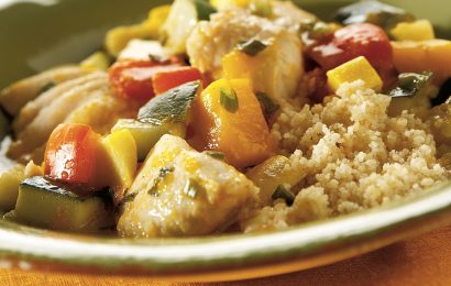 Mango Catfish Couscous