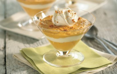 No-Bake Pumpkin Mousse Parfaits