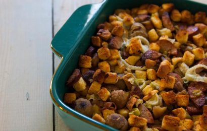 Sweet Home Sausage-Pear Dressing