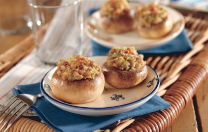 Quick and Easy Stuffed Mushrooms